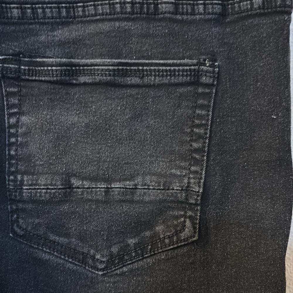 Across The Pond Black Denim Jeans View 4